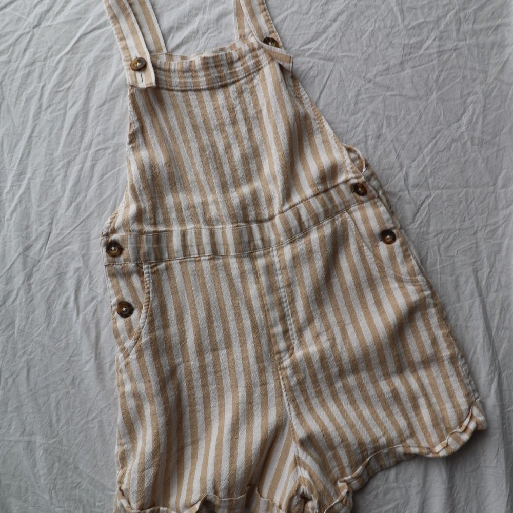 striped hollister romper